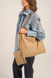 Ebony Tote Bag Beige