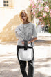 Carrie Handbag Black&White