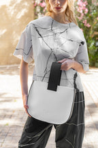 Carrie Handbag Black&White