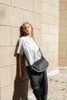 Mingus Shoulder/Cross body Bag Black And White