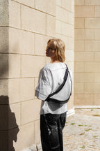Keros Shoulder/Crossbody Bag Black And White