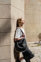 Aspa Shoulder/Crossbody Bag Black And White