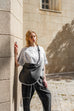 Aspa Shoulder/Crossbody Bag Black And White