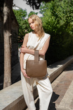 Carrie Handbag Dark Brown