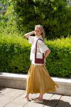Iro Cross Body/Shoulder Bag Bordeaux