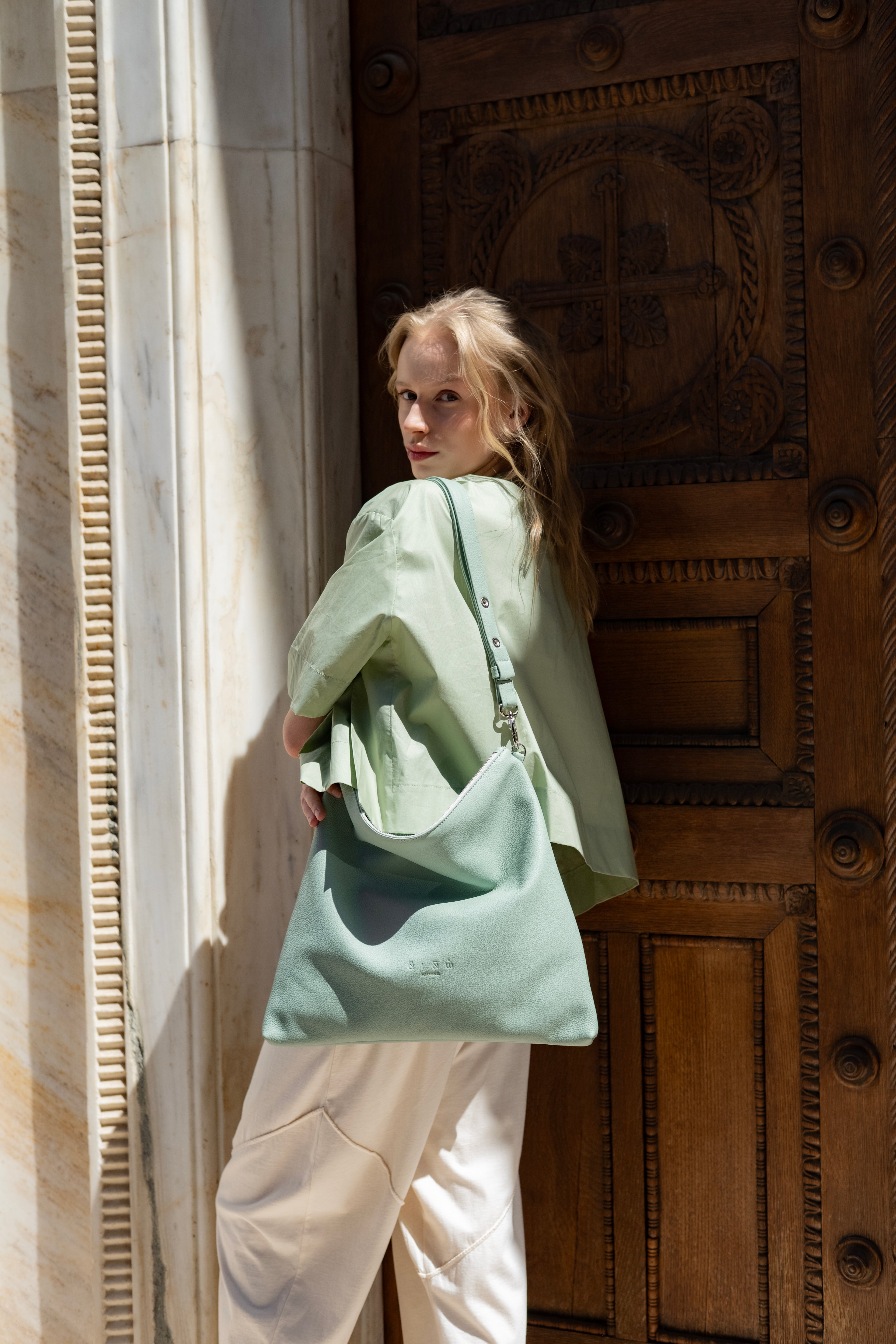 Joy Shoulder/Crossbody Bag Mint
