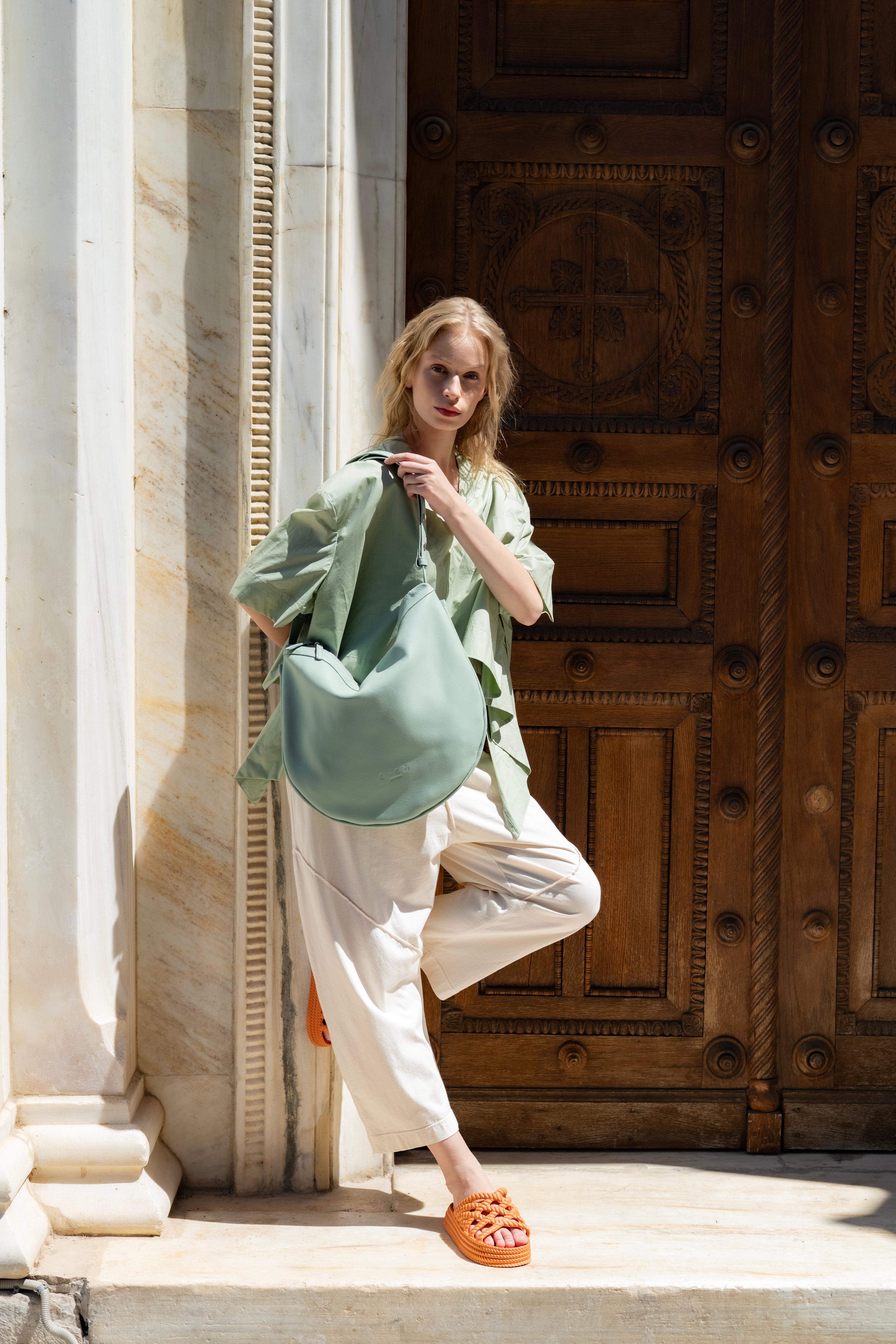 Aspa Shoulder/Crossbody Bag Mint