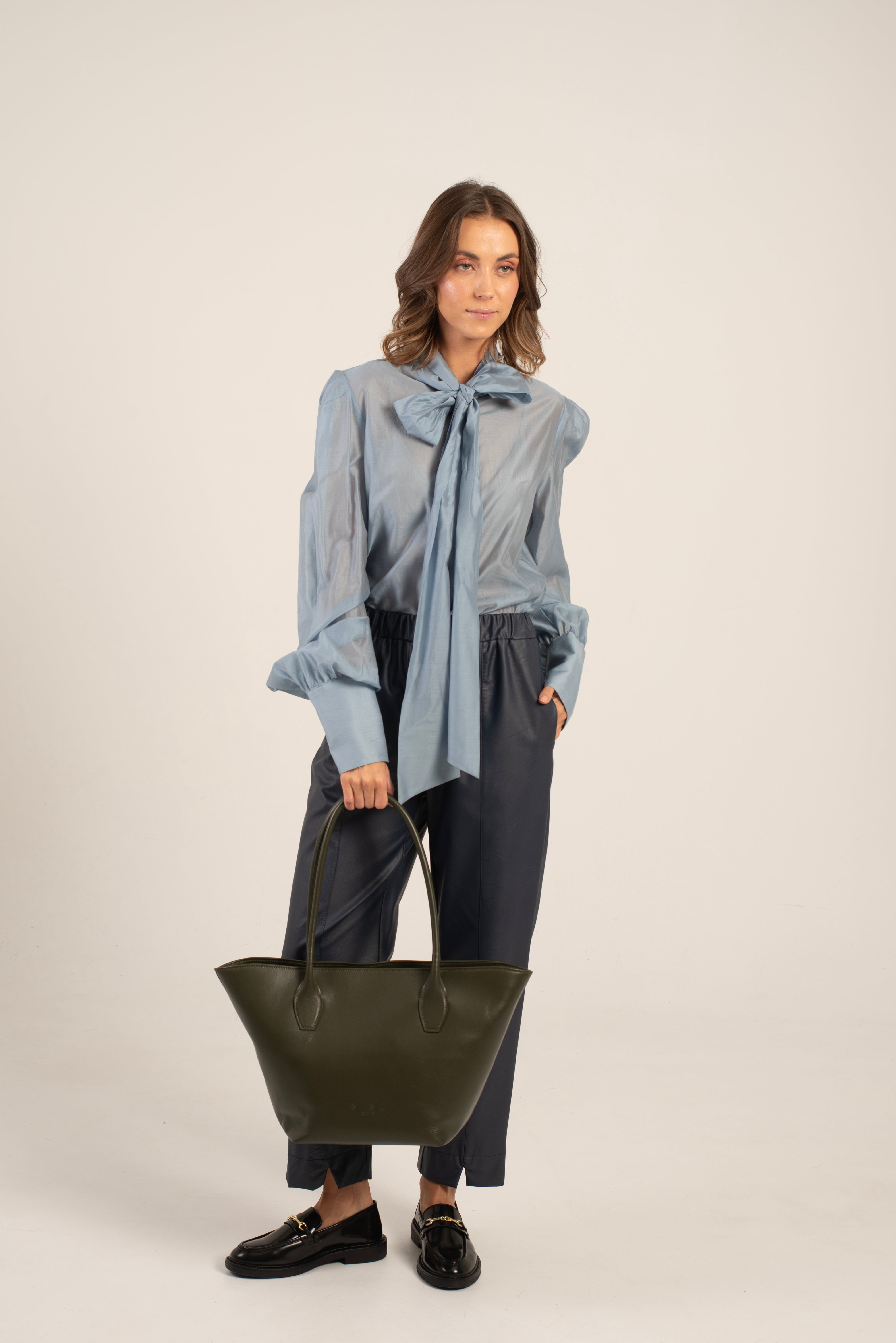 Nina Tote Bag Green Secondary image