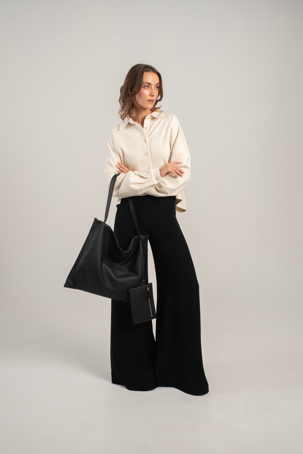Ebony Tote Bag Black