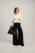 Ebony Tote Bag Black
