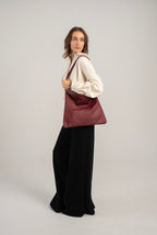 Joy Shoulder/Crossbody Bag Bordeaux