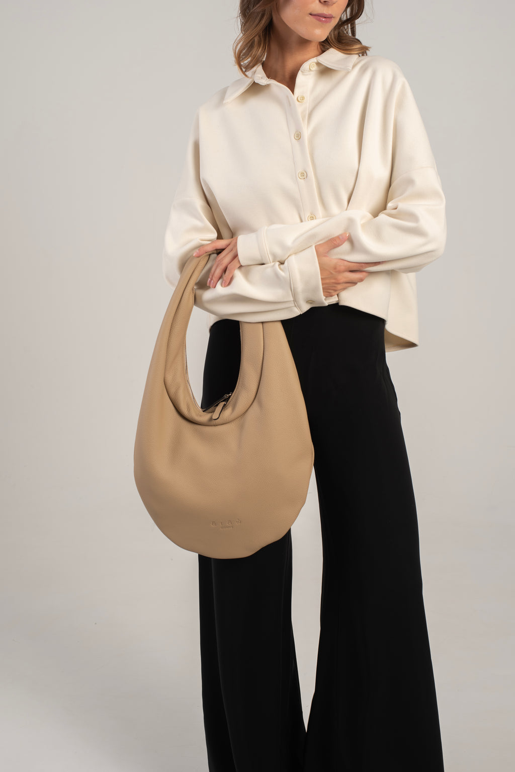 Disco Shoulder Bag Beige