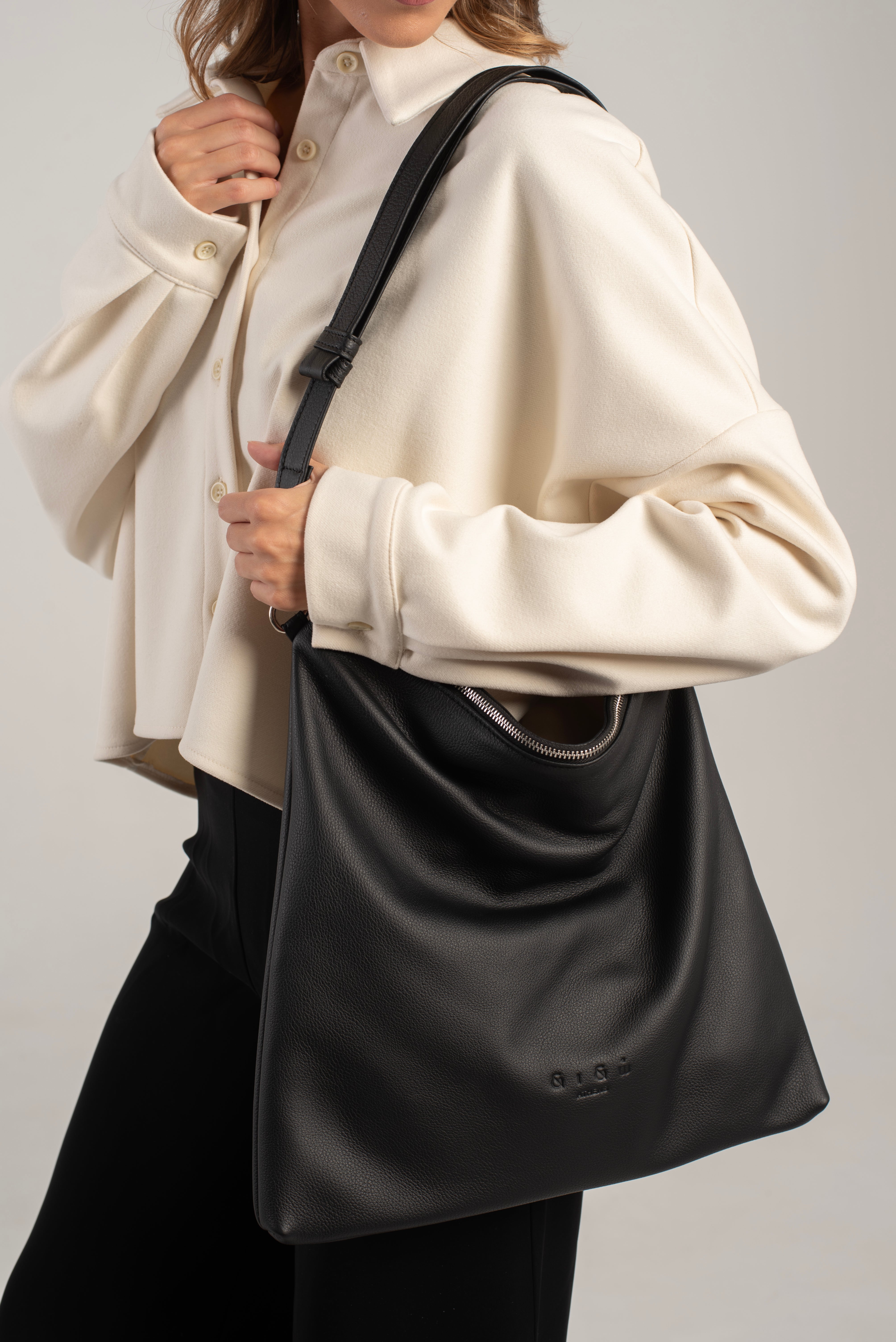 Joy Shoulder/Crossbody Bag Black Main image