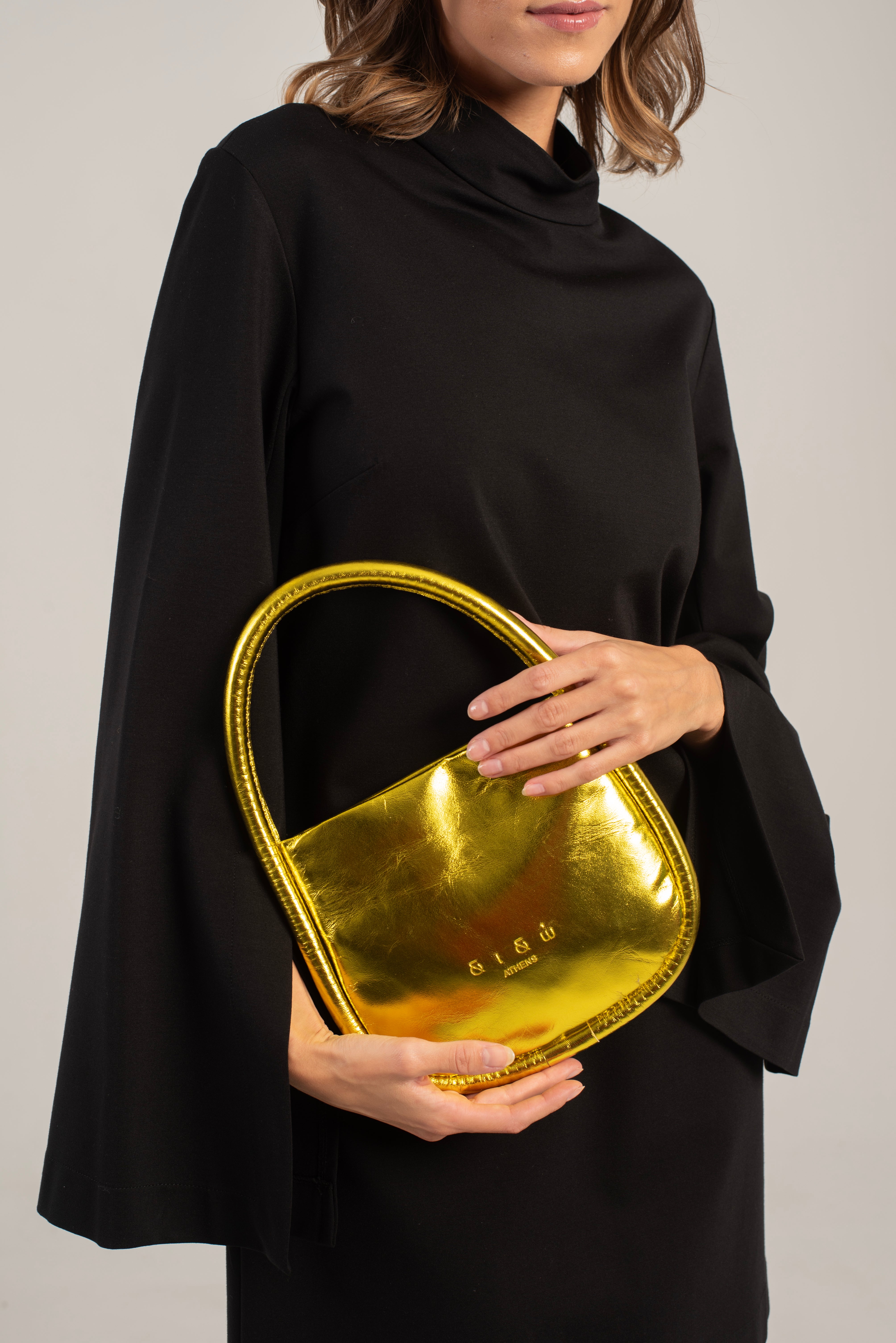 Marsia Clutch Bag Bold Gold Main image