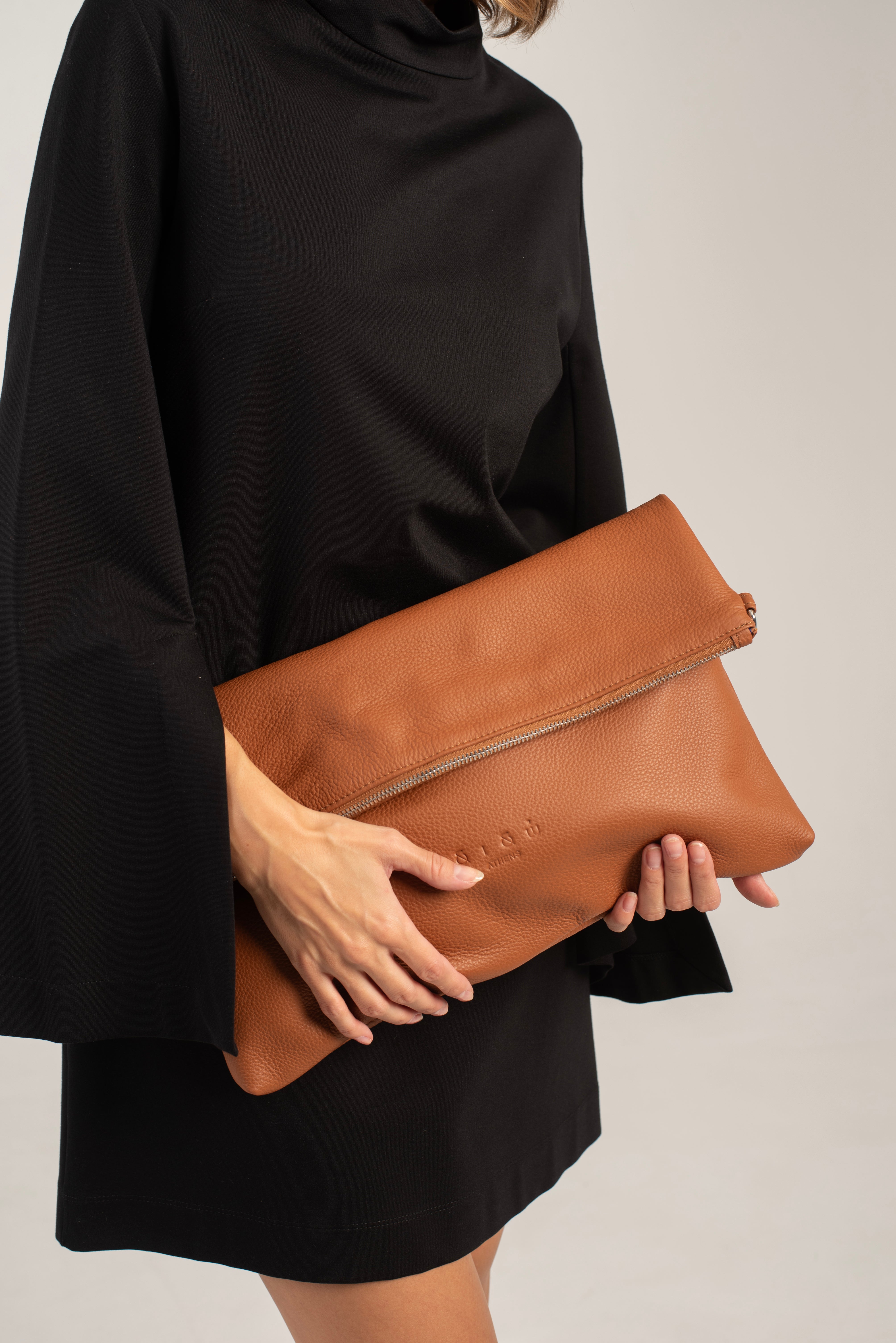 Joy Shoulder/Crossbody Bag Taba Main image