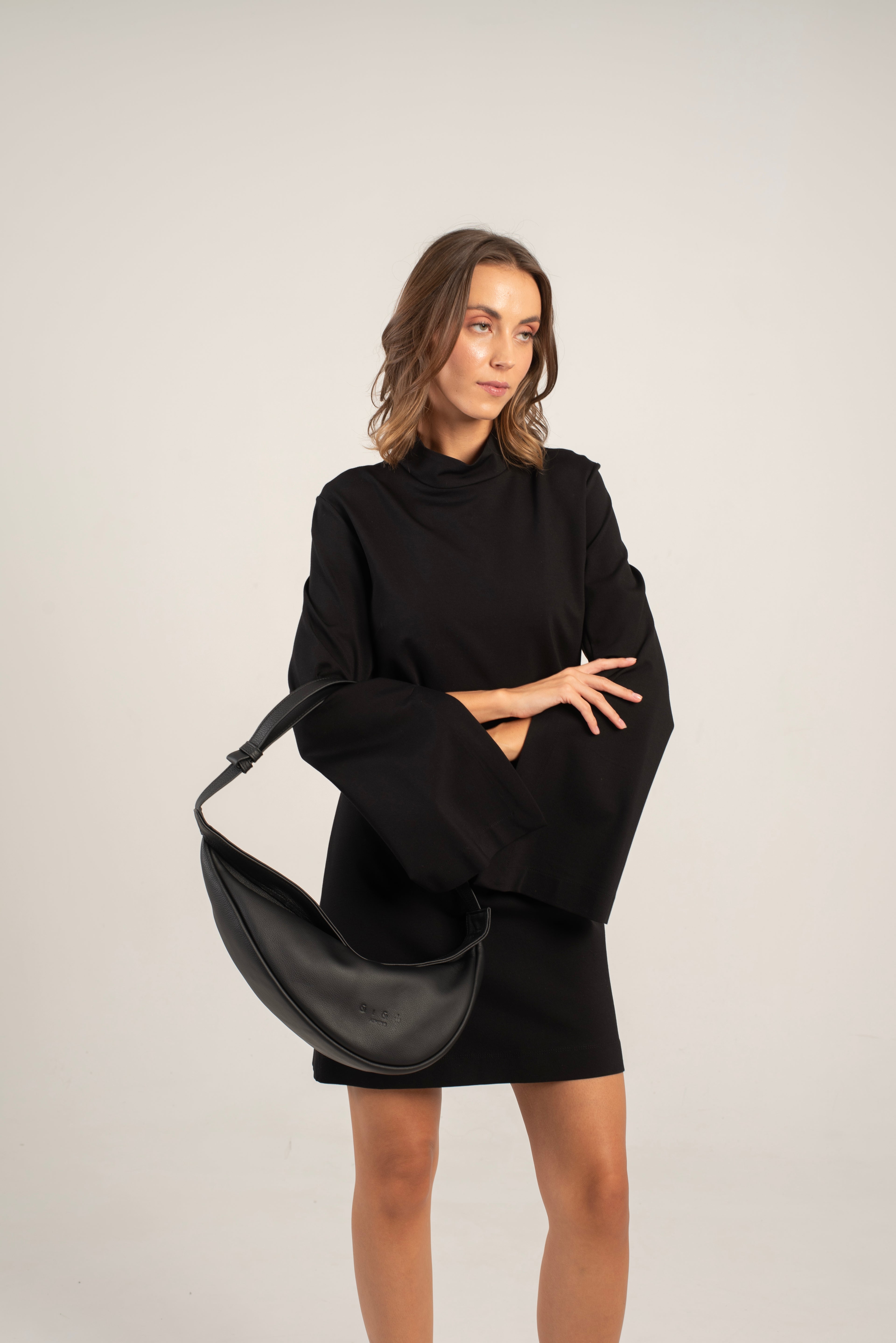 Keros Shoulder/Crossbody Bag Black