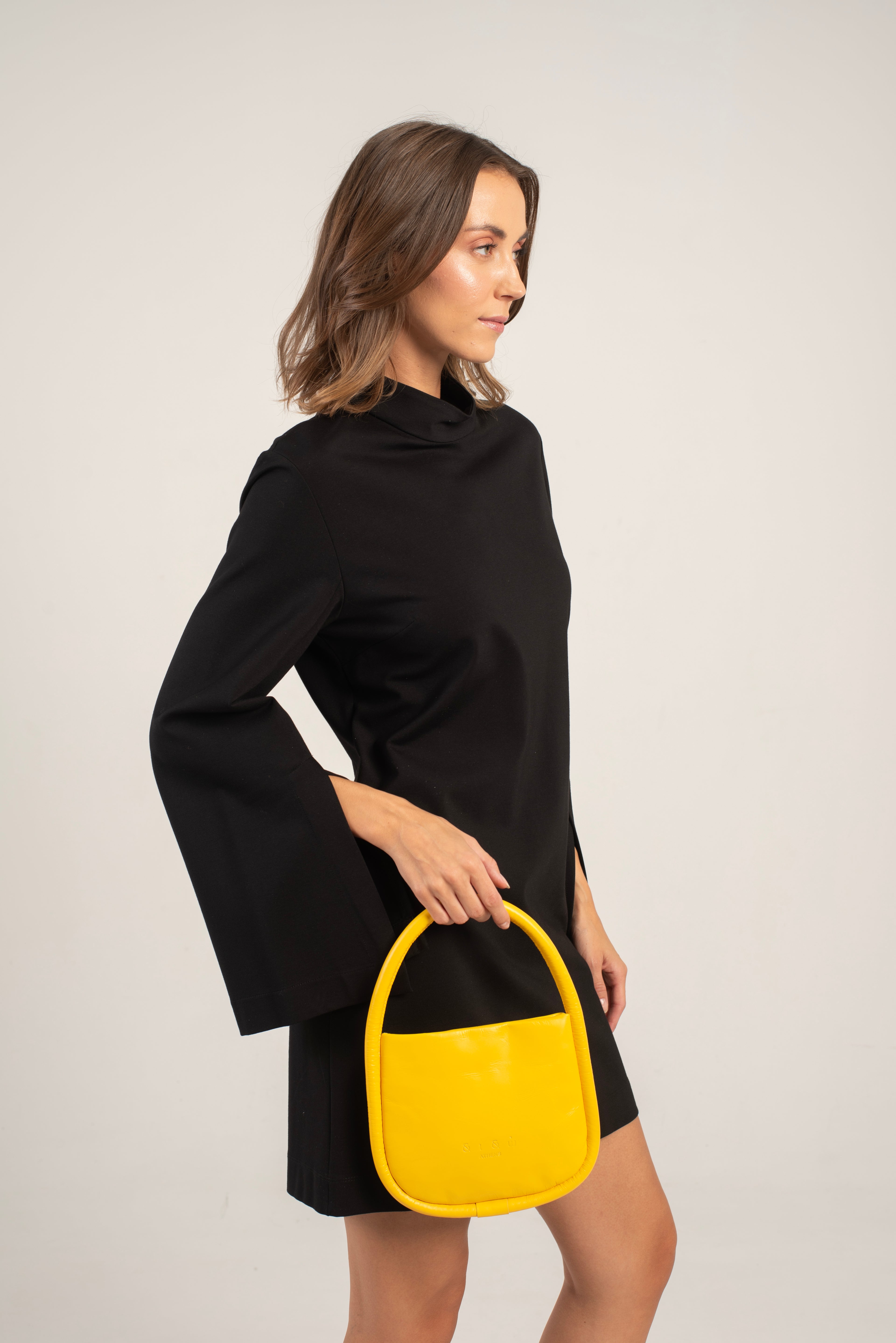 Marsia Clutch Bag Bold Yellow