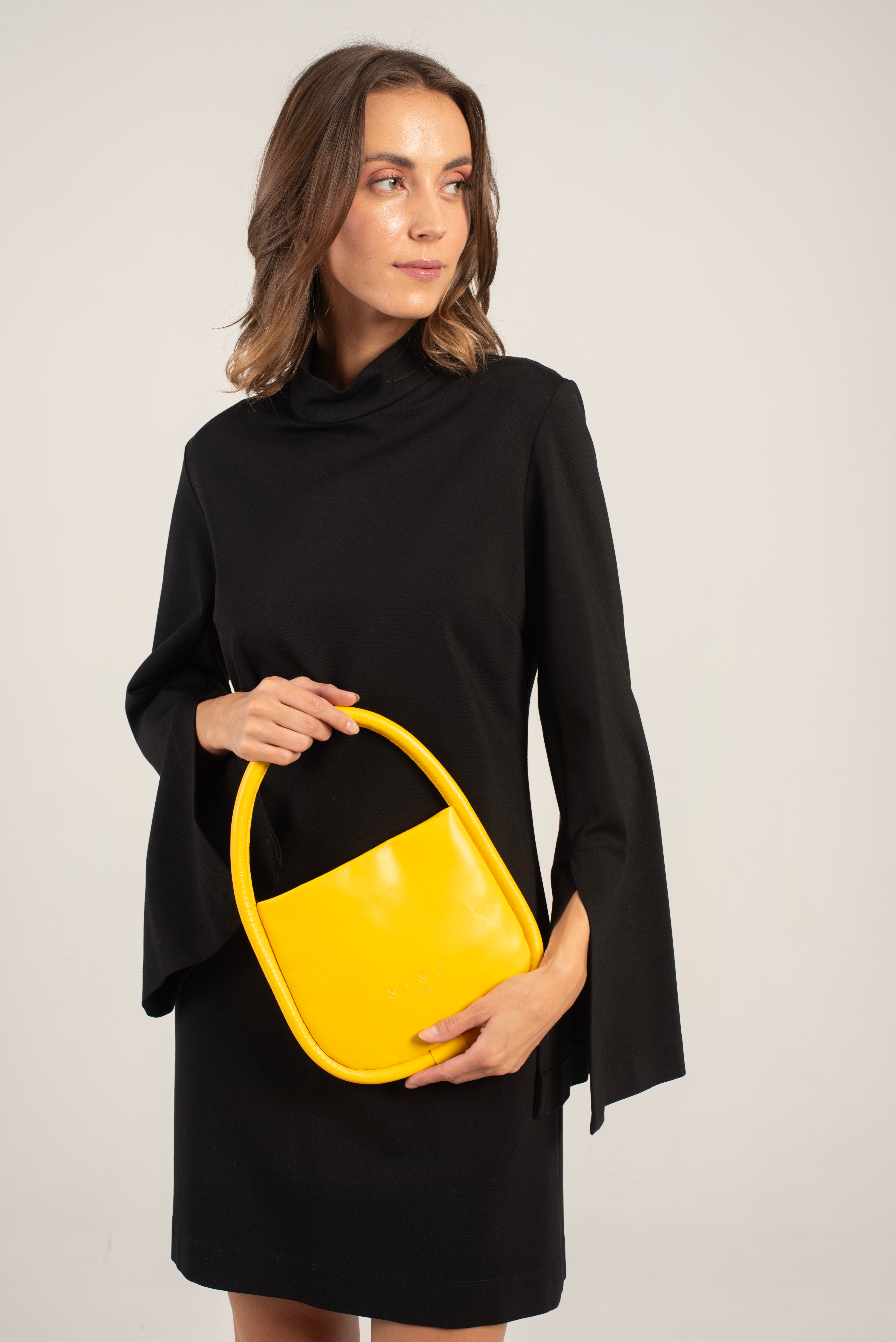 Marsia Clutch Bag Bold Yellow