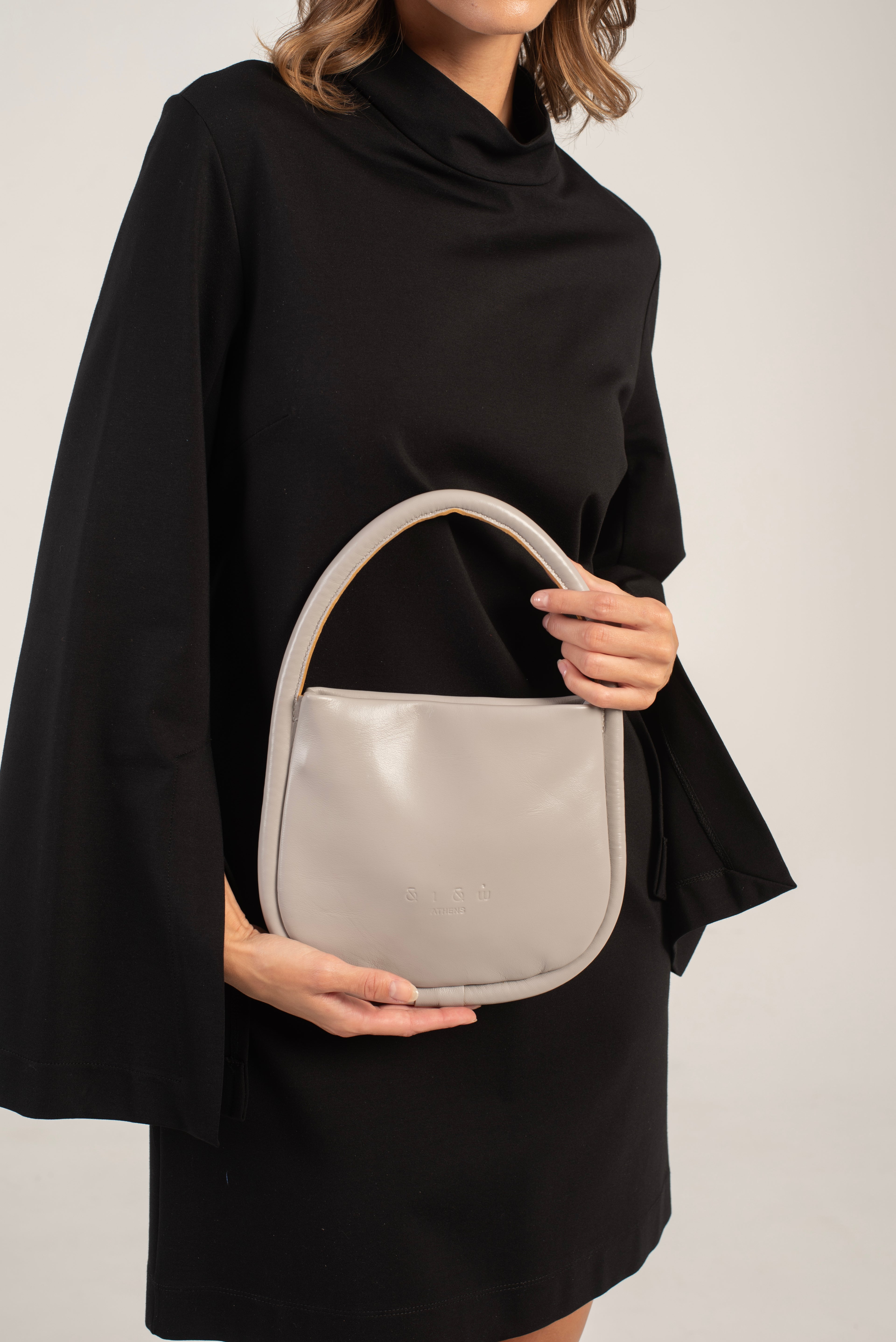 Marsia Clutch Bag Ice Grey