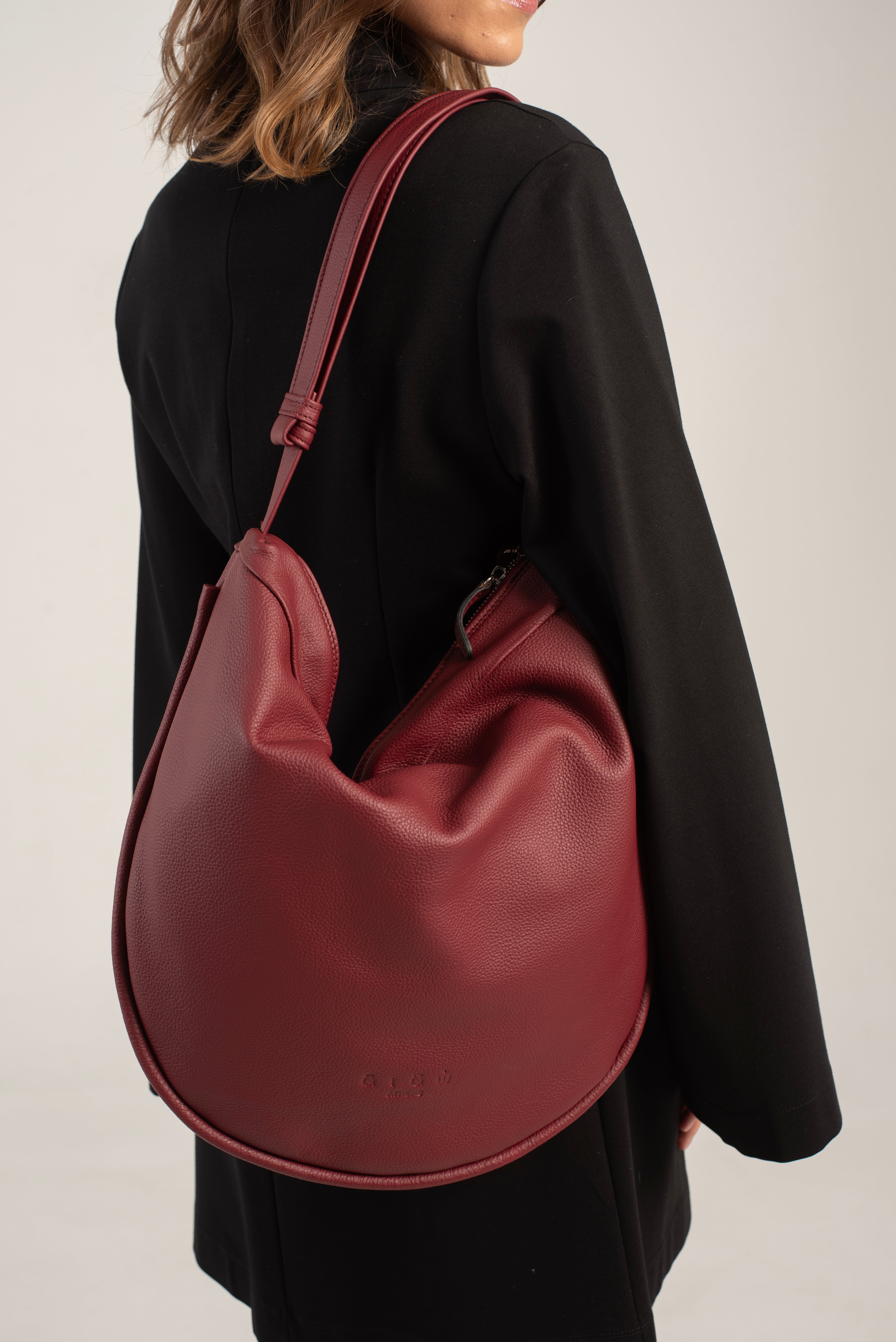 Aspa Shoulder/Crossbody Bag Bordeaux Main image