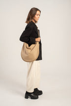 Aspa Shoulder/Crossbody Bag Beige