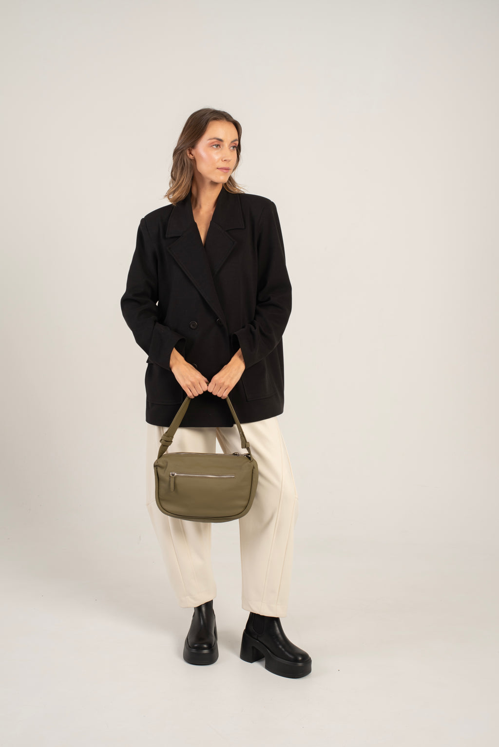 Mingus Shoulder/Cross Body Bag Green