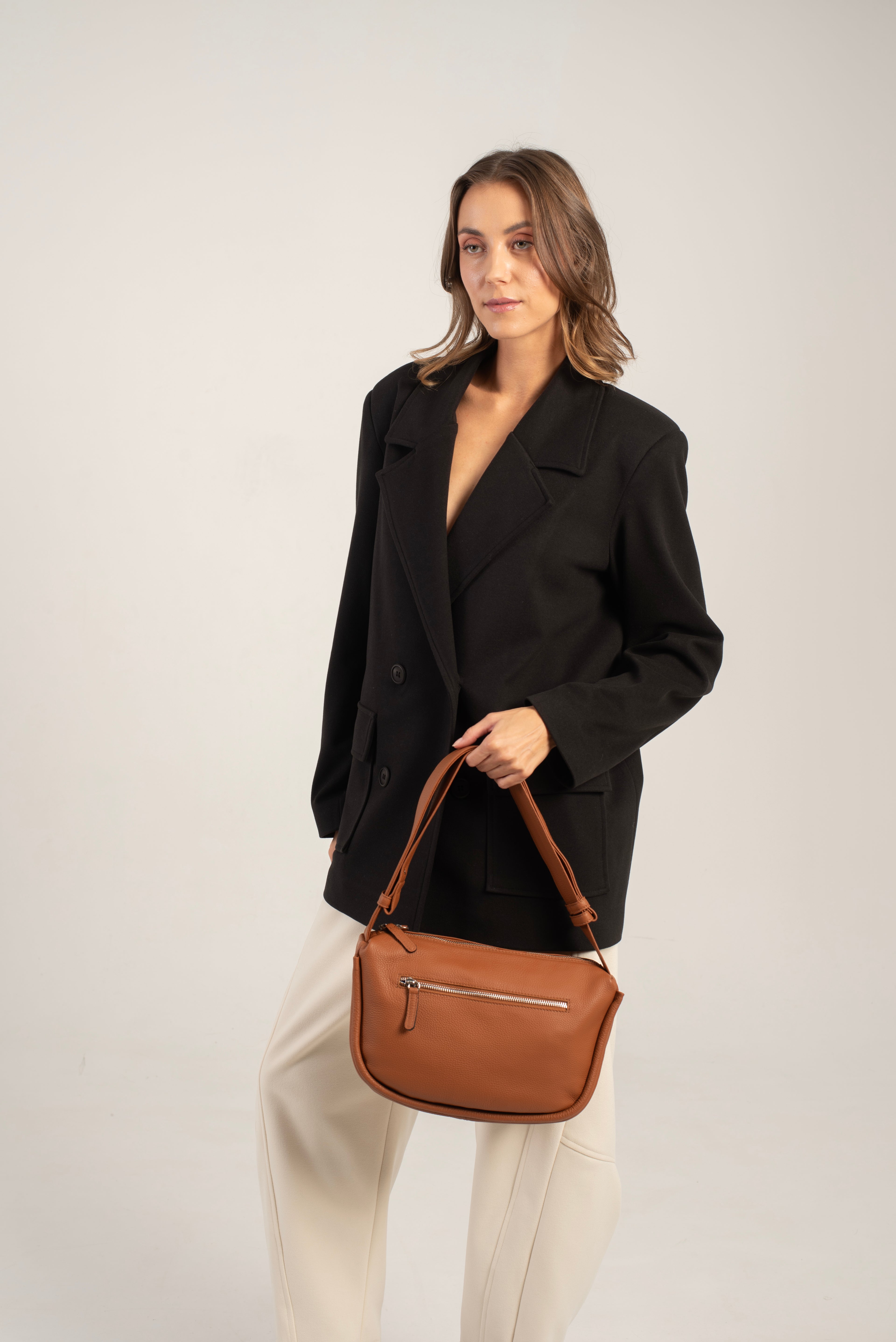 Mingus Shoulder/Cross Body Bag Taba