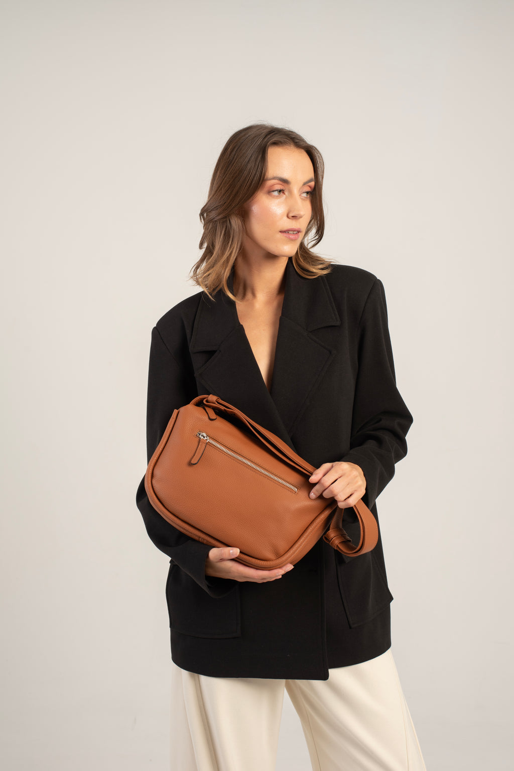 Mingus Shoulder/Cross Body Bag Taba