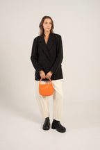 Marsia Clutch Bag Bold Orange