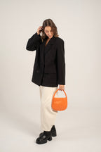 Marsia Clutch Bag Bold Orange