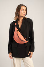 Small Cotto Crossbody Bag Peach