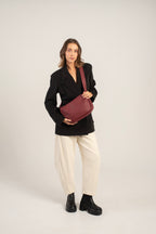 Mingus Shoulder/Cross Body Bag Bordeaux