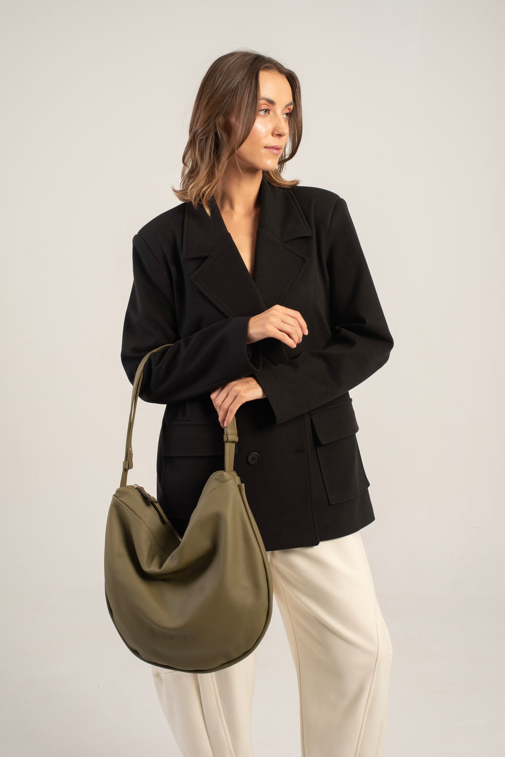 Aspa Shoulder/Crossbody Bag Green