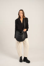Aspa Shoulder/Crossbody Bag Black