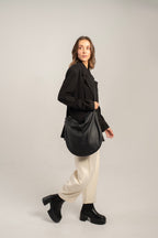 Aspa Shoulder/Crossbody Bag Black