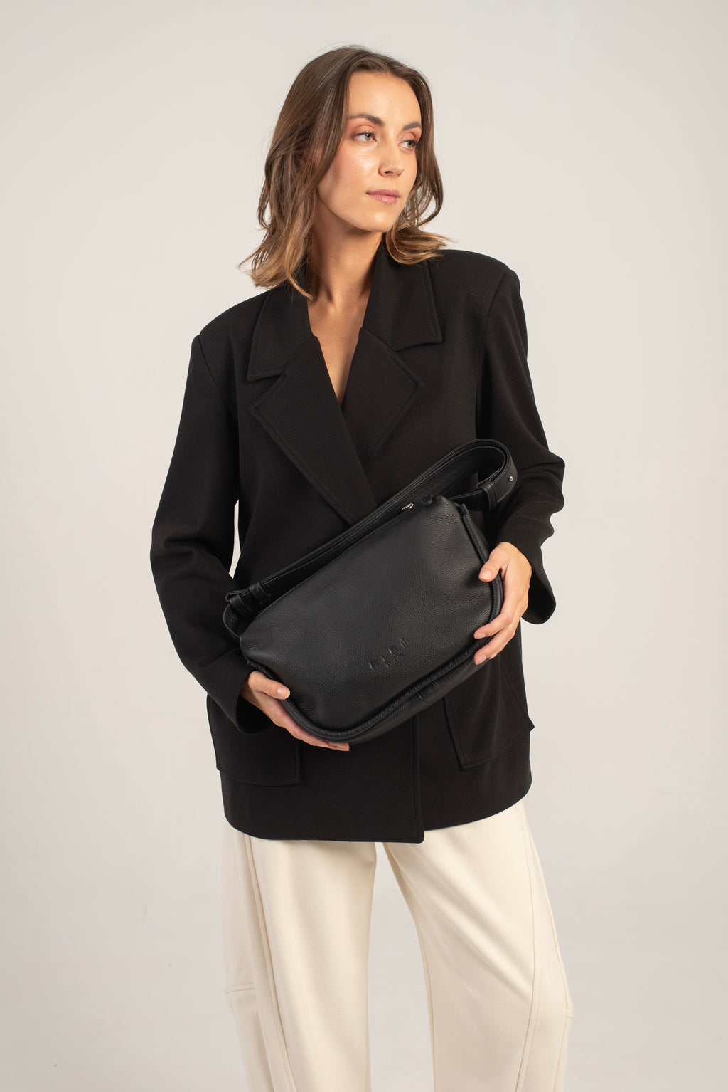 Mingus Shoulder/Cross Body Bag Black