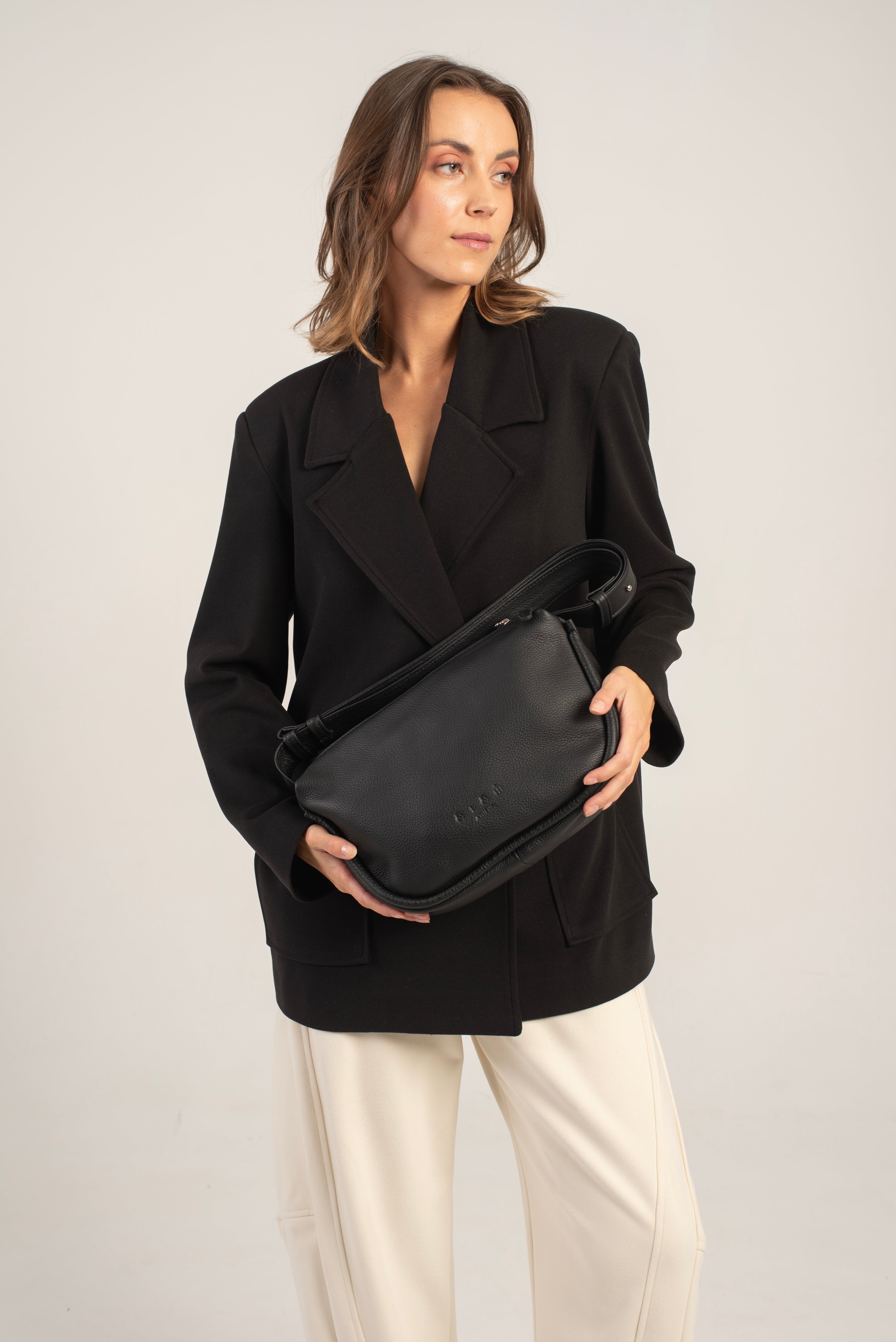 Mingus Shoulder/Cross Body Bag Black