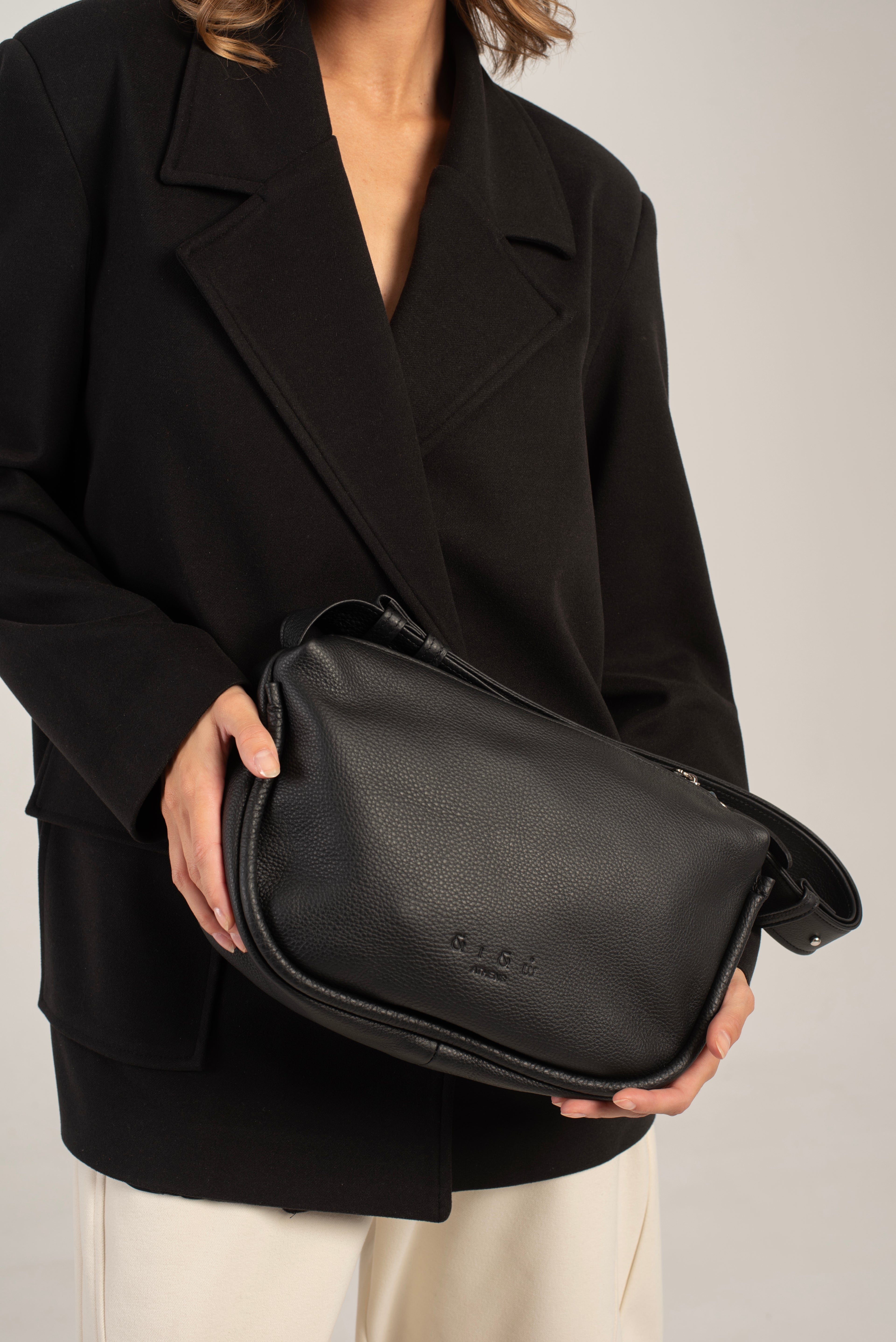 Mingus Shoulder/Cross Body Bag Black